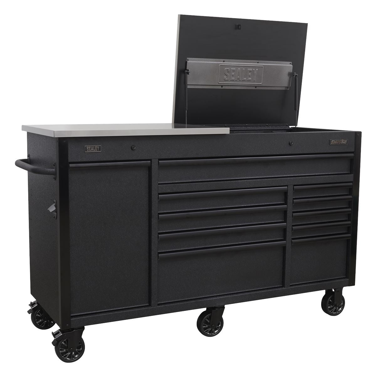 Sealey Superline Pro Mobile Tool Cabinet 1600mm with Power Tool Charging Drawer 