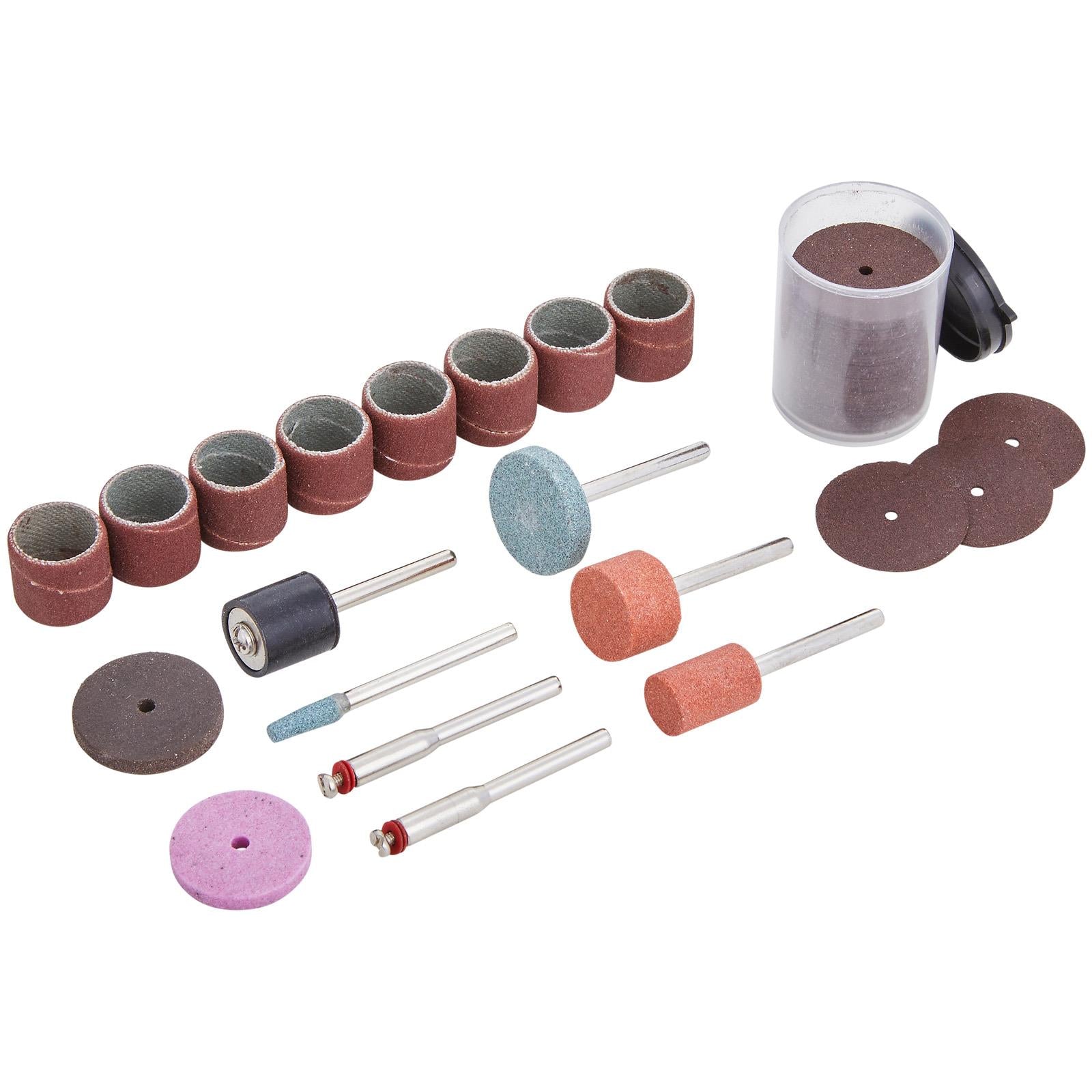 BlueSpot Grinding Sanding and Cutting Rotary Tool Accessory Set 53 Piece