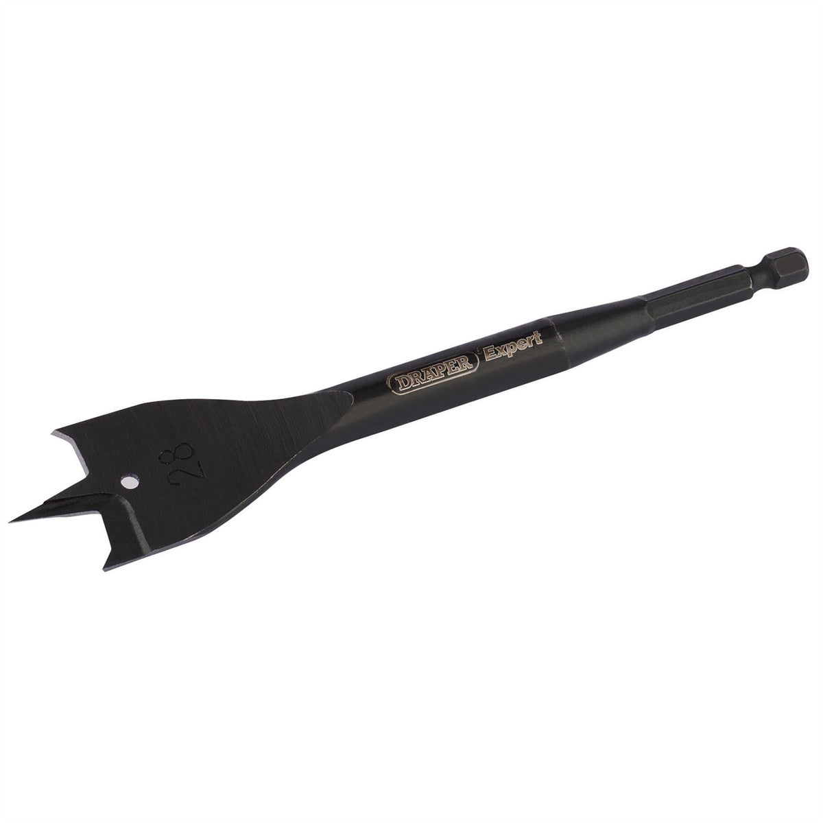 Draper Expert Flat Wood Bit 28 x 150mm 63687  White Rose Tools
