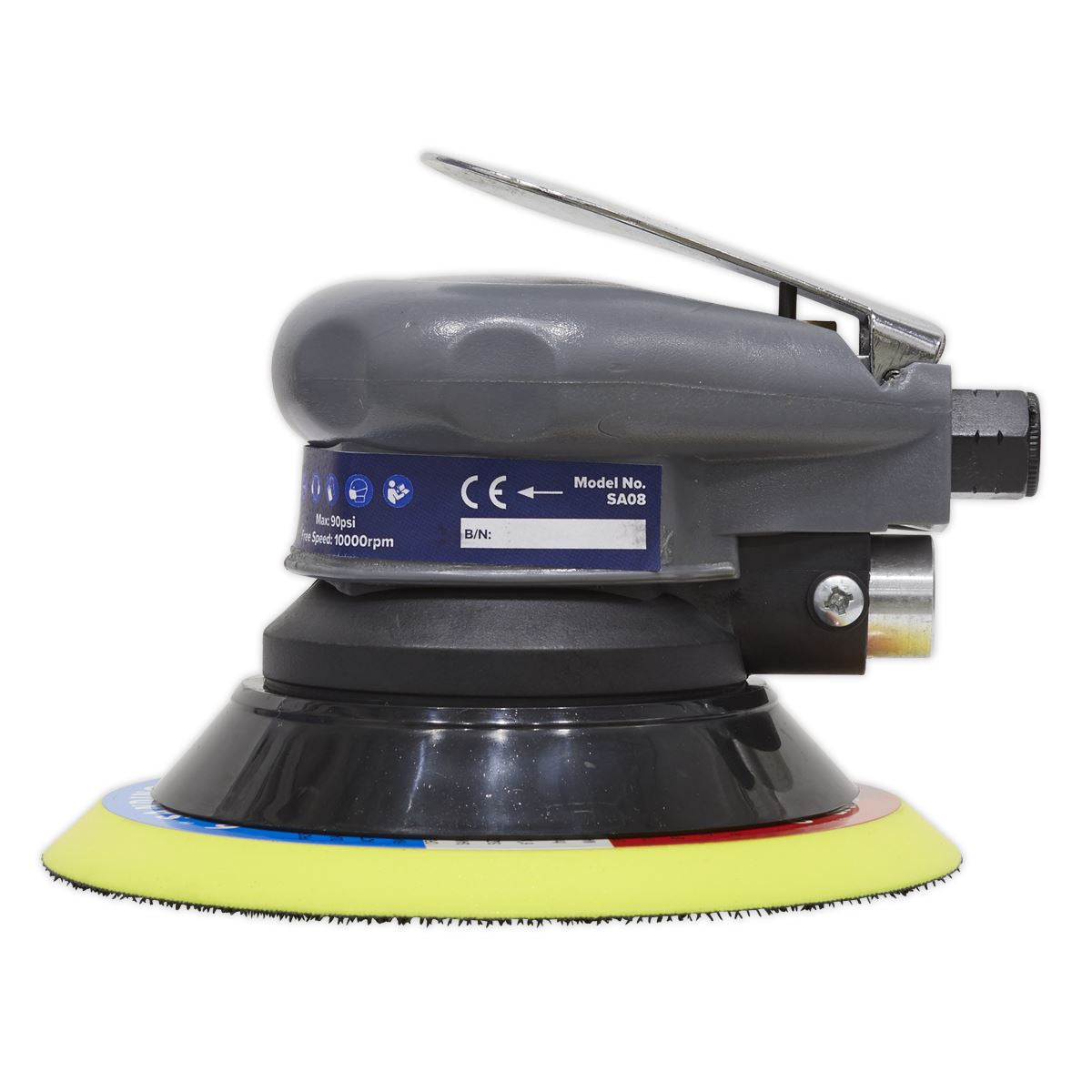 Sealey Air Palm Orbital Sander Ø150mm