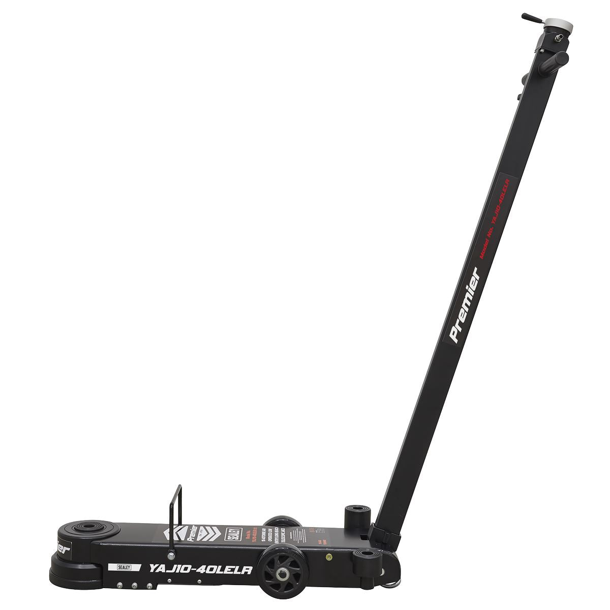 Sealey Premier Premier Long Reach/Low Profile Air Operated Telescopic Jack 10-40 Tonne 