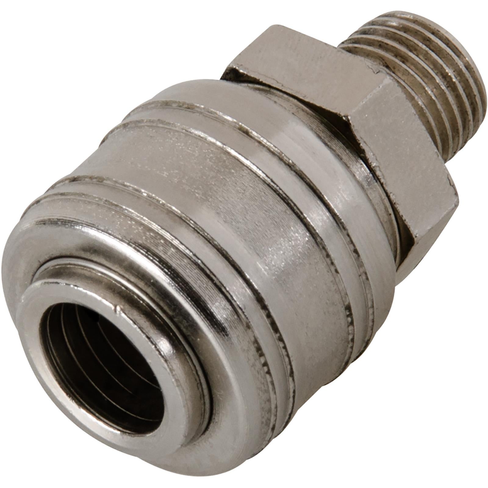 Silverline Euro Air Line Male Thread Quick Coupler 1/4" BSP