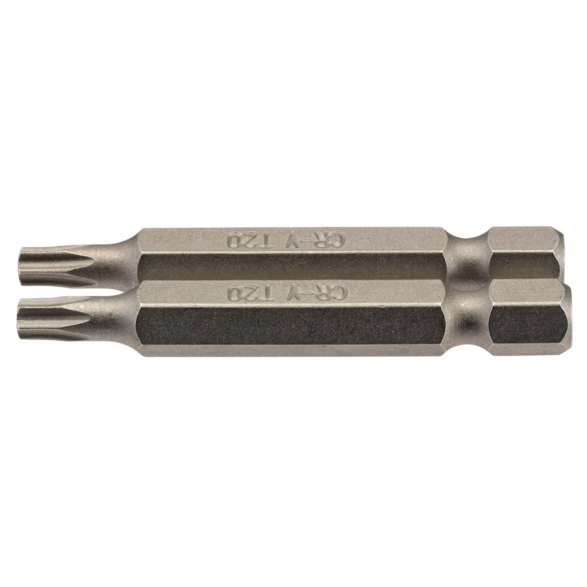 Draper TX-STAR® Insert Bit 1/4" Hex 50mm Long T20 (Pack of 2) 66488  White Rose Tools