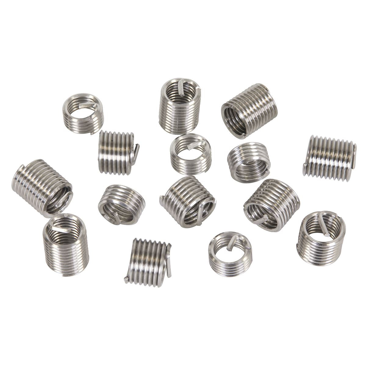 Sealey Thread Insert M8 x 1.25mm for TRM8 Threaded Inserts Helicoil 15 Pack