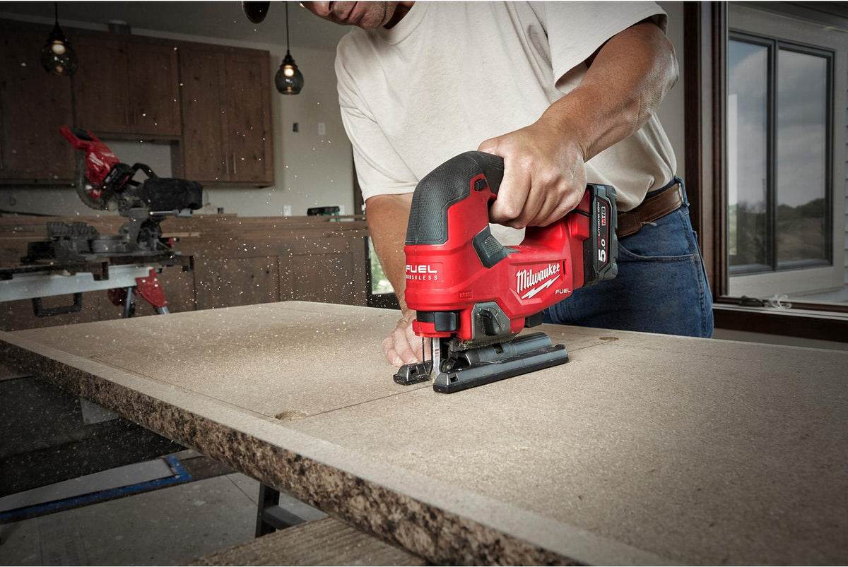 Milwaukee M18 FUEL Top Handle Jigsaw Bare Unit M18FJS-0  White Rose Tools