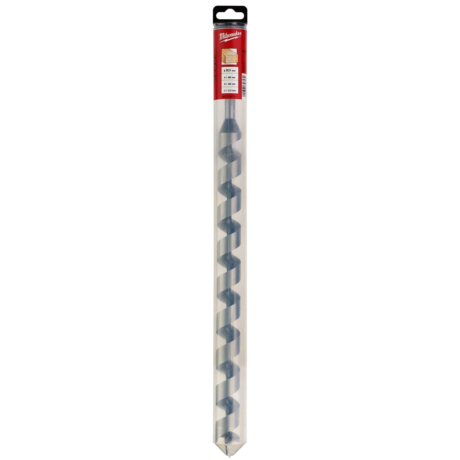 Milwaukee Wood Auger Drill Bits 460mm Overall Length 