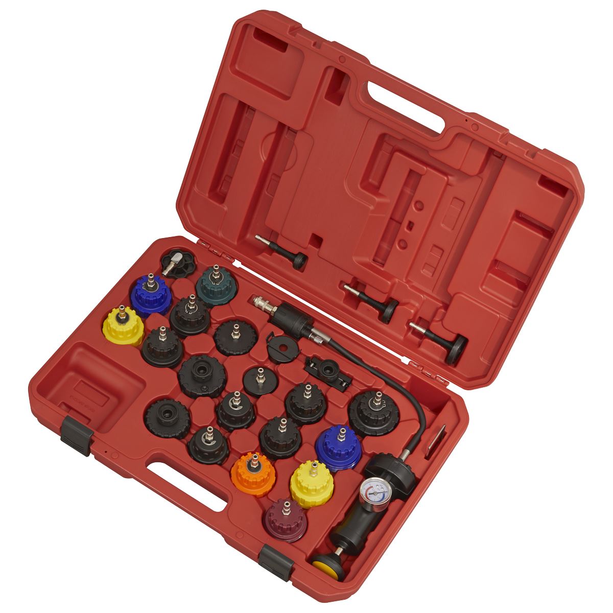Sealey Cooling System Pressure Test Kit 25pc 