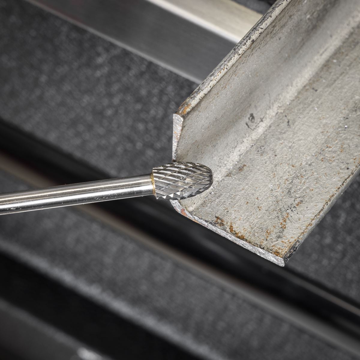 Sealey Tungsten Carbide Rotary Burr Extra-Long Ball Nose 10mm 