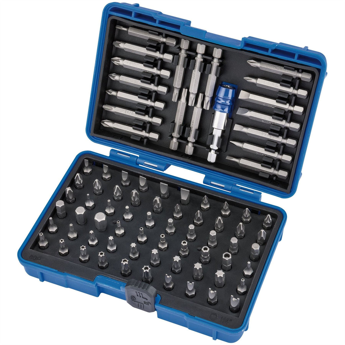 Draper Screwdriver and Bit Holder Set (80 Piece) 82396  White Rose Tools