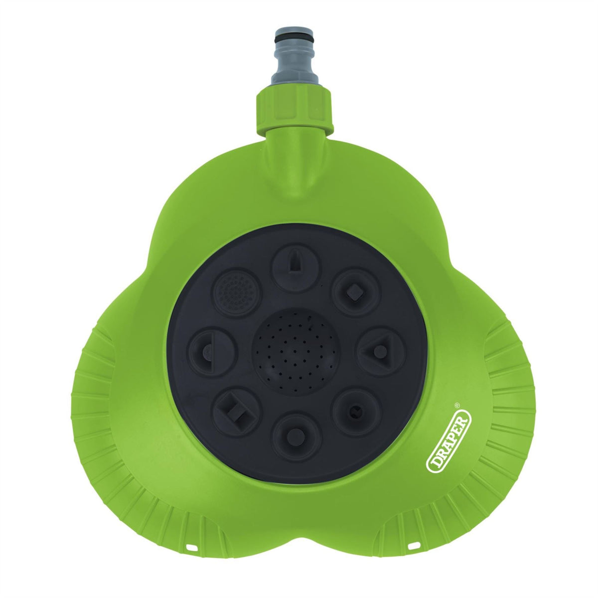 Draper Multi-Sprinkler with 8-Spray Patterns 09960  White Rose Tools