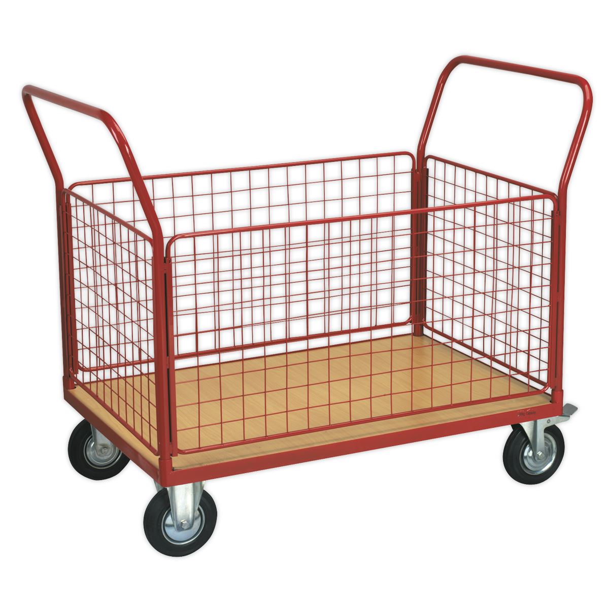 Sealey Platform Truck with 4 Removable Sides 300kg 1200 x 800mm 
