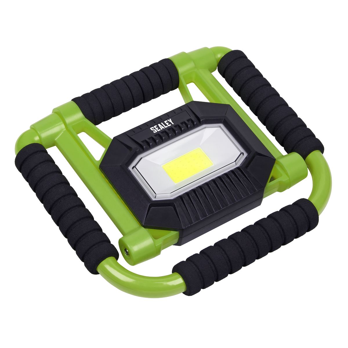 Sealey Rechargeable Portable Fold Flat Floodlight 10W COB LED Lithium-ion 