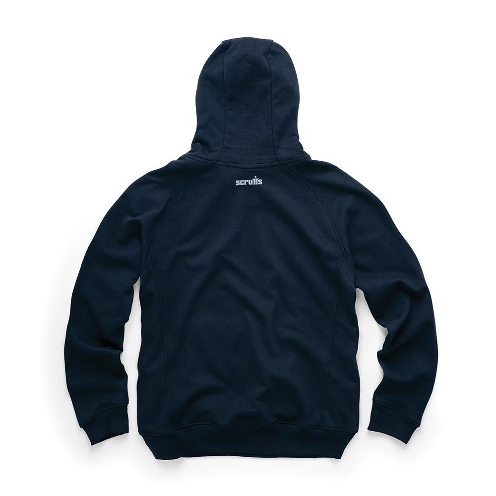 Scruffs Eco Worker Hoodie Navy XS T55422