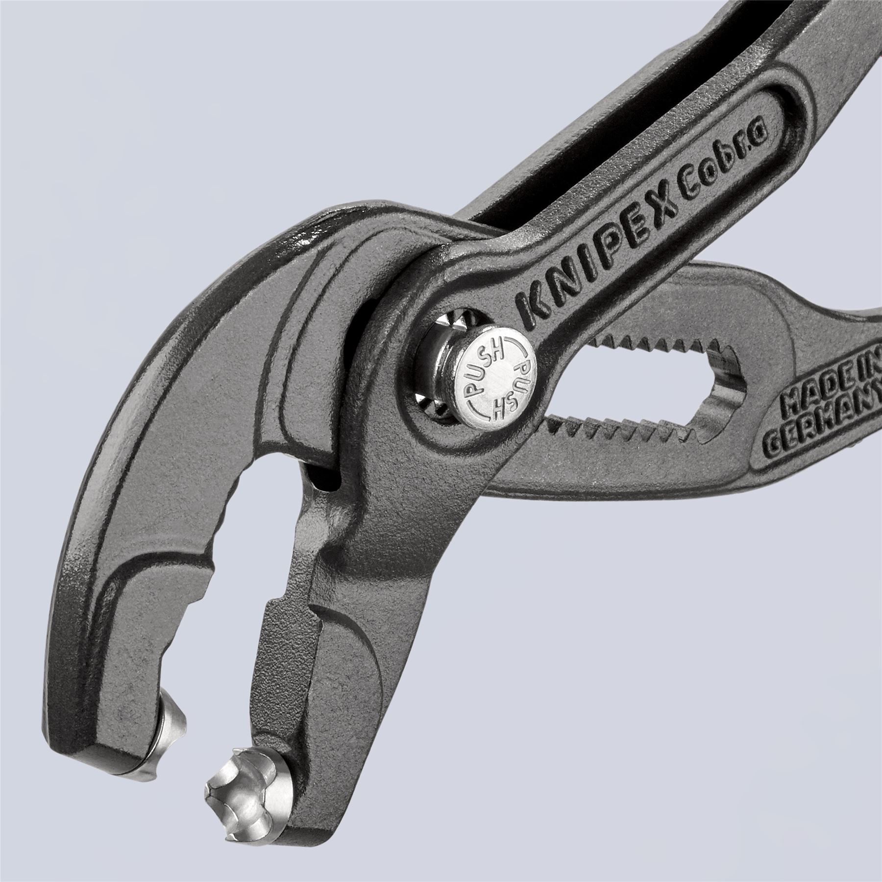 KNIPEX Spring Hose Clamp Pliers 180mm Plastic Coated Handles Non Slip 85 51 180 A