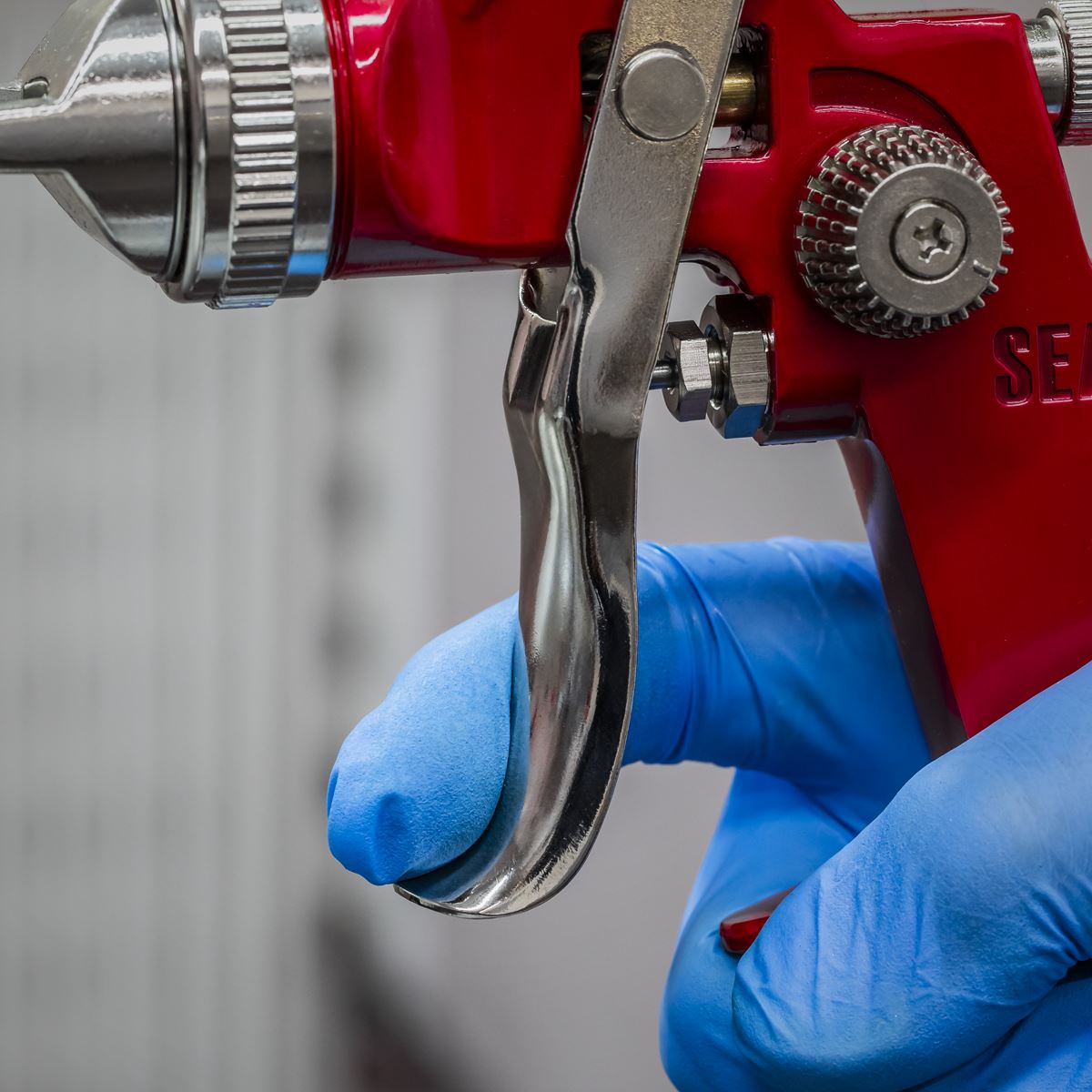 Sealey HVLP Gravity Feed Spray Gun - 2mm Set-Up 
