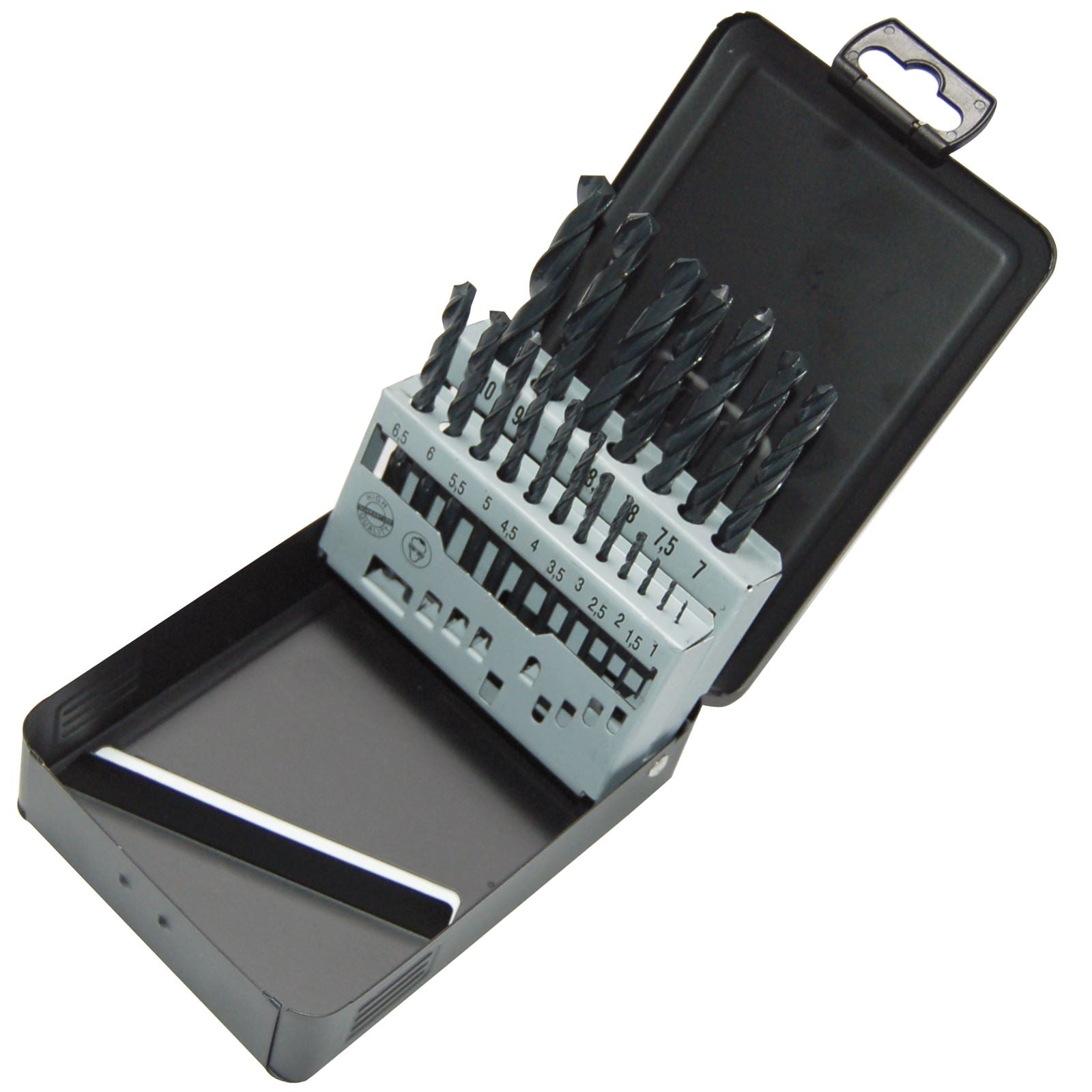 Milwaukee Metal Drill Bit Set HSS Rollforged DIN 338 19 Piece 1-10mm 