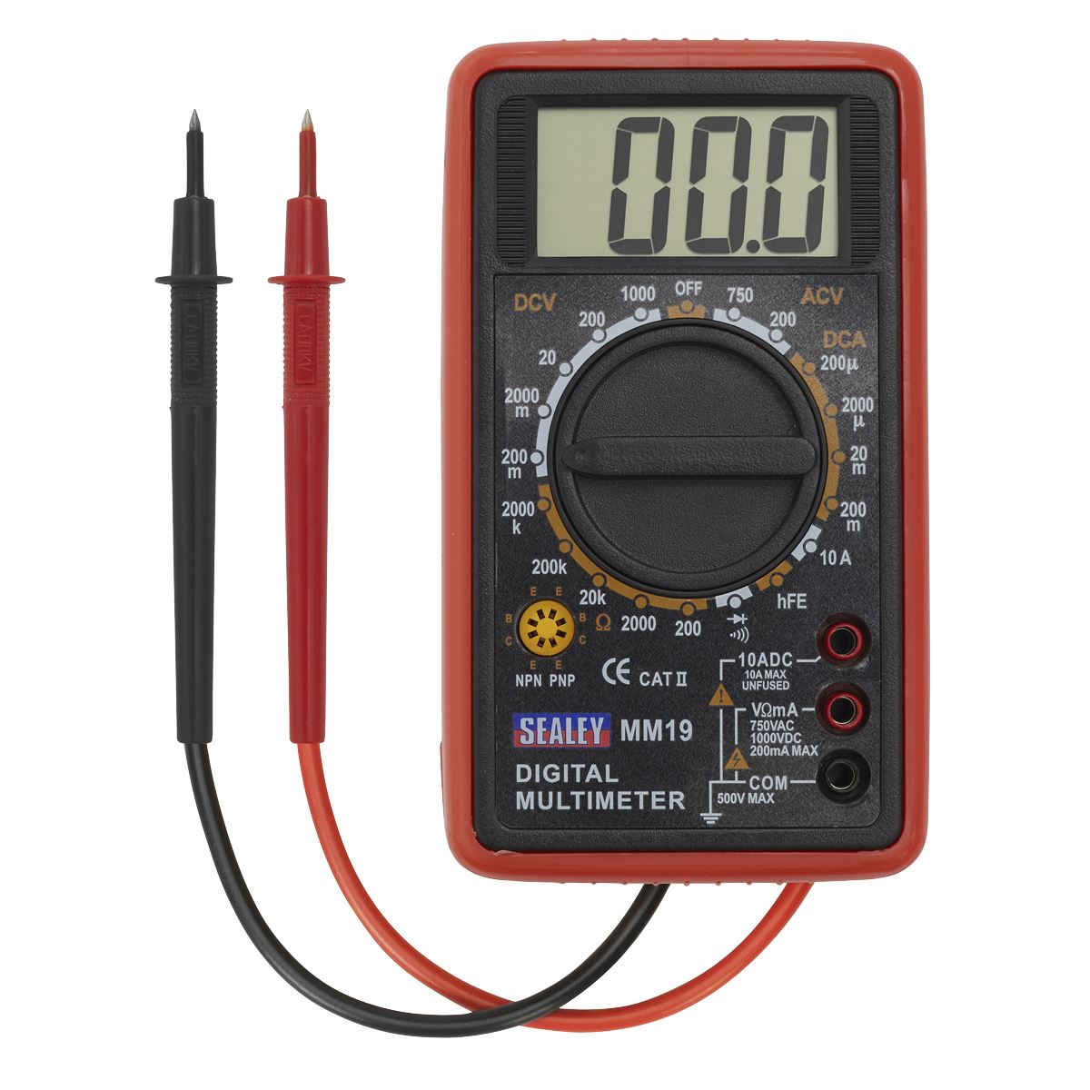 Sealey Digital Multimeter 7-Function 
