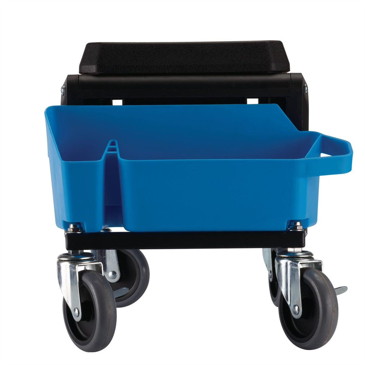 Draper Expert Work Stool with Tool Storage Blue 23716  White Rose Tools