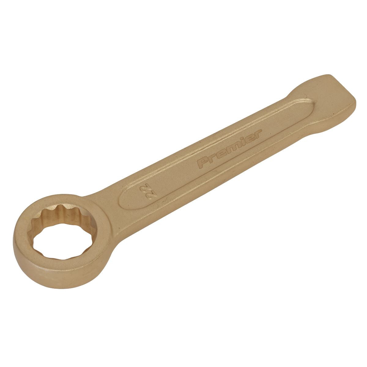 Sealey Premier Slogging Spanner Ring End 22mm - Non-Sparking 