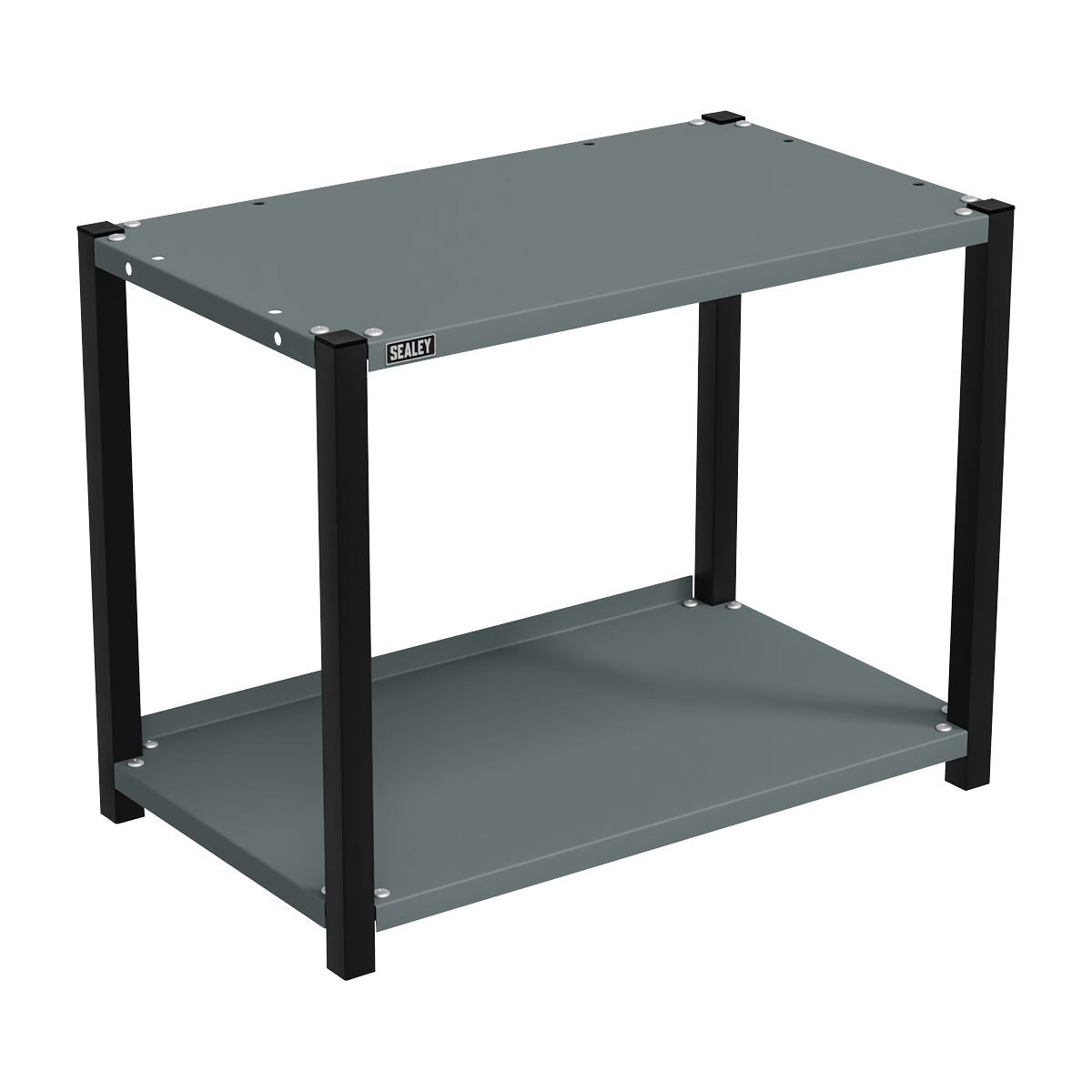 Sealey Modular Racking Top 2 Shelves Unit 580mm  White Rose Tools