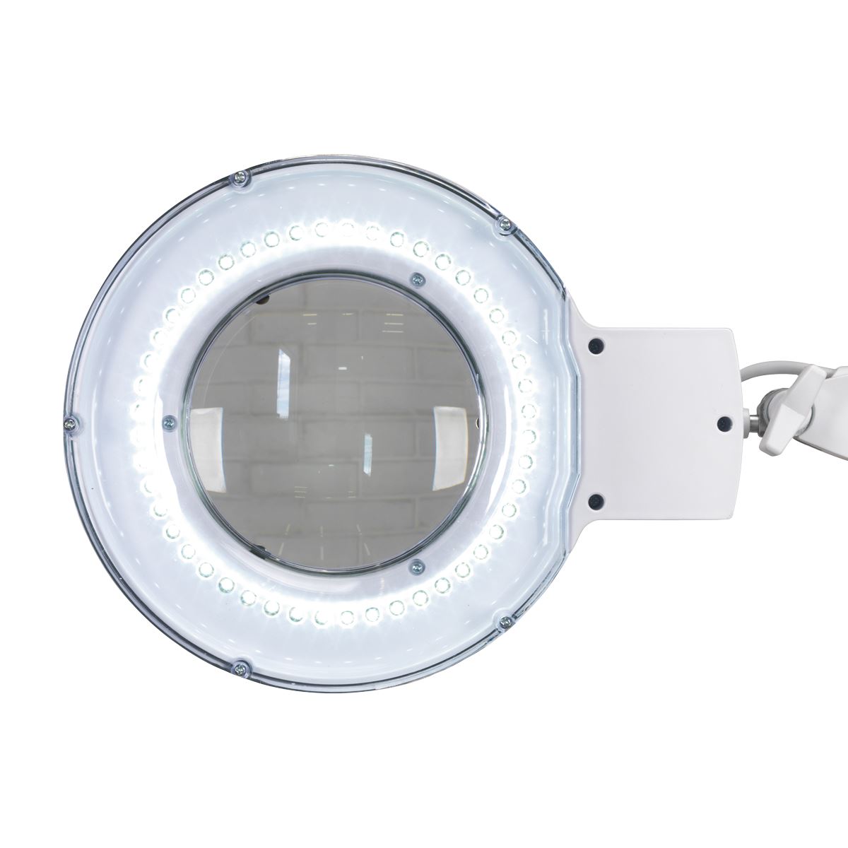 Sealey Bench Mounting Magnifying Worklight 48 SMD LED 230V 