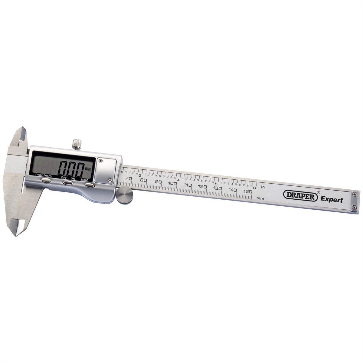 Draper Expert Dual Reading Digital Vernier Caliper 0-150mm 80859  White Rose Tools