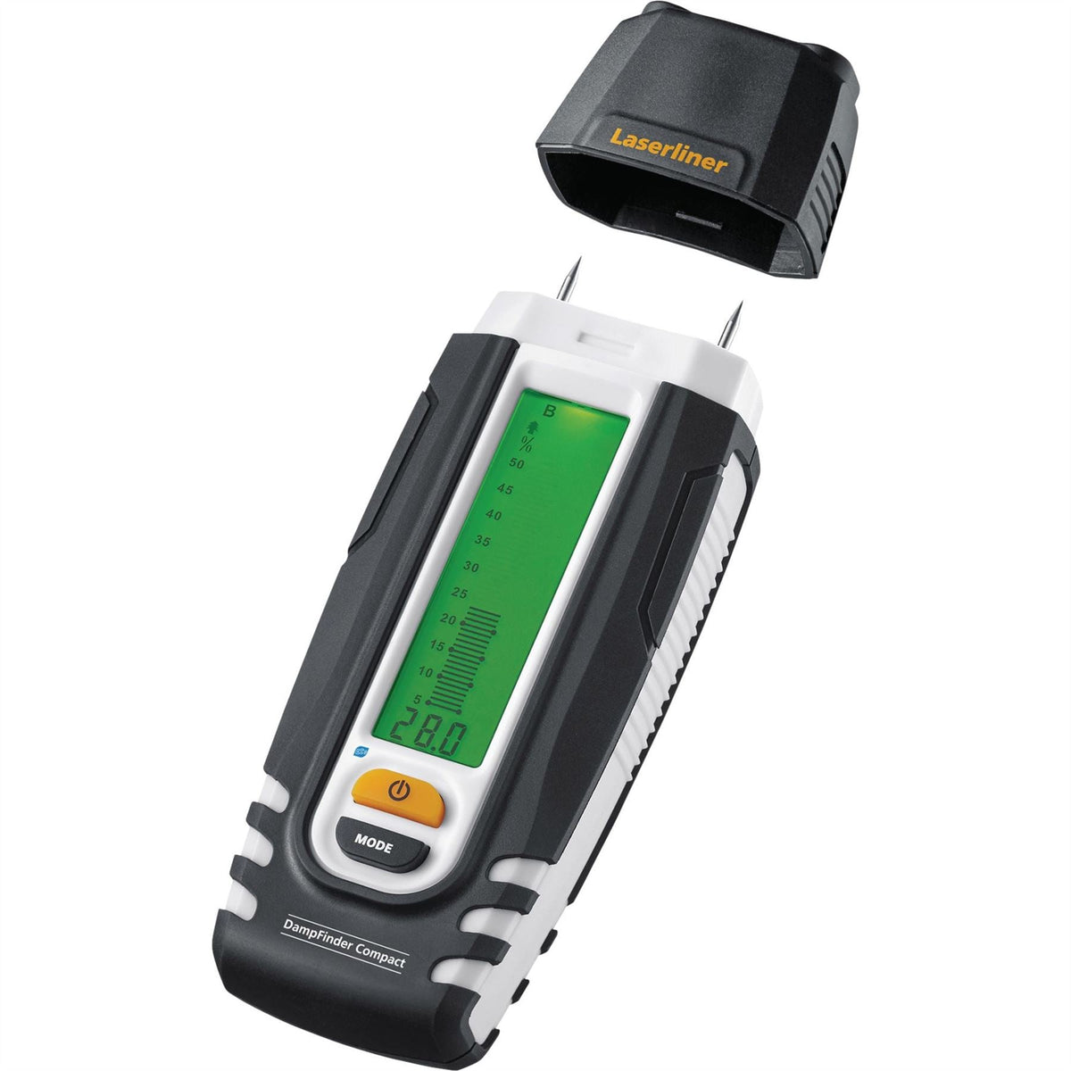 Laserliner 082.016A DampFinder Compact Plus Material Moisture Measuring Device 32188  White Rose Tools