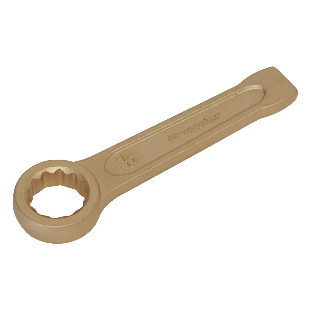 Sealey Premier Slogging Spanner Ring End 27mm - Non-Sparking 