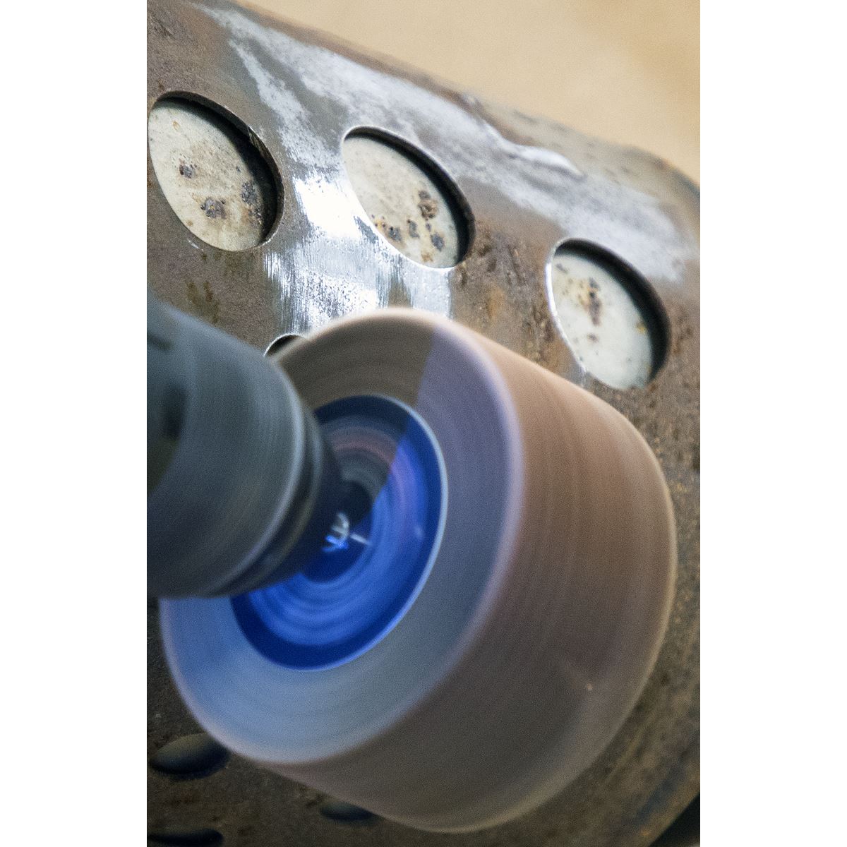 Sealey Abrasive Flap Wheel Ø80 x 40mm 40Grit Ø6mm Shaft - Pack of 5 