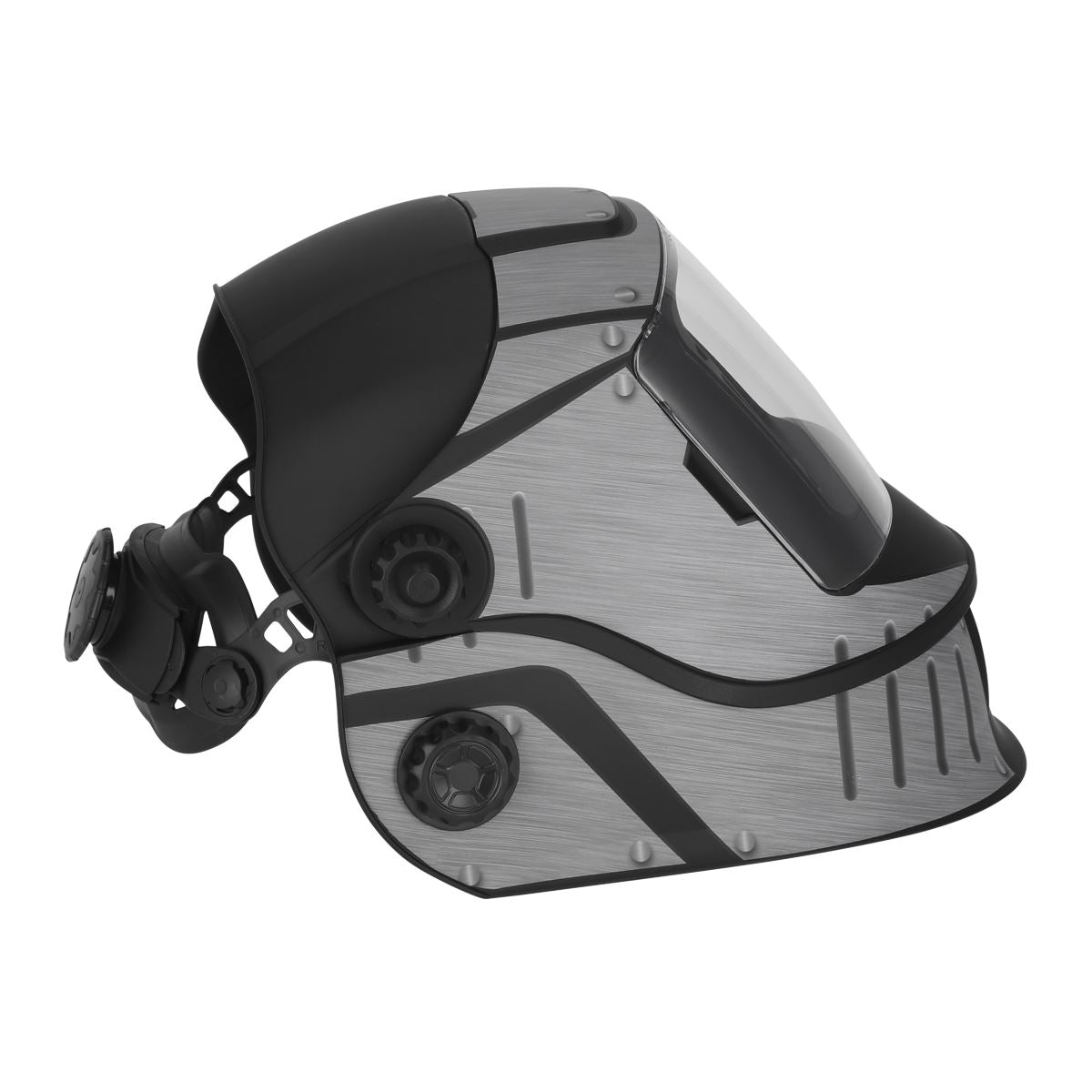 Sealey Flip-Up Welding Helmet Auto Darkening Solar Powered - Shade 9-13  White Rose Tools