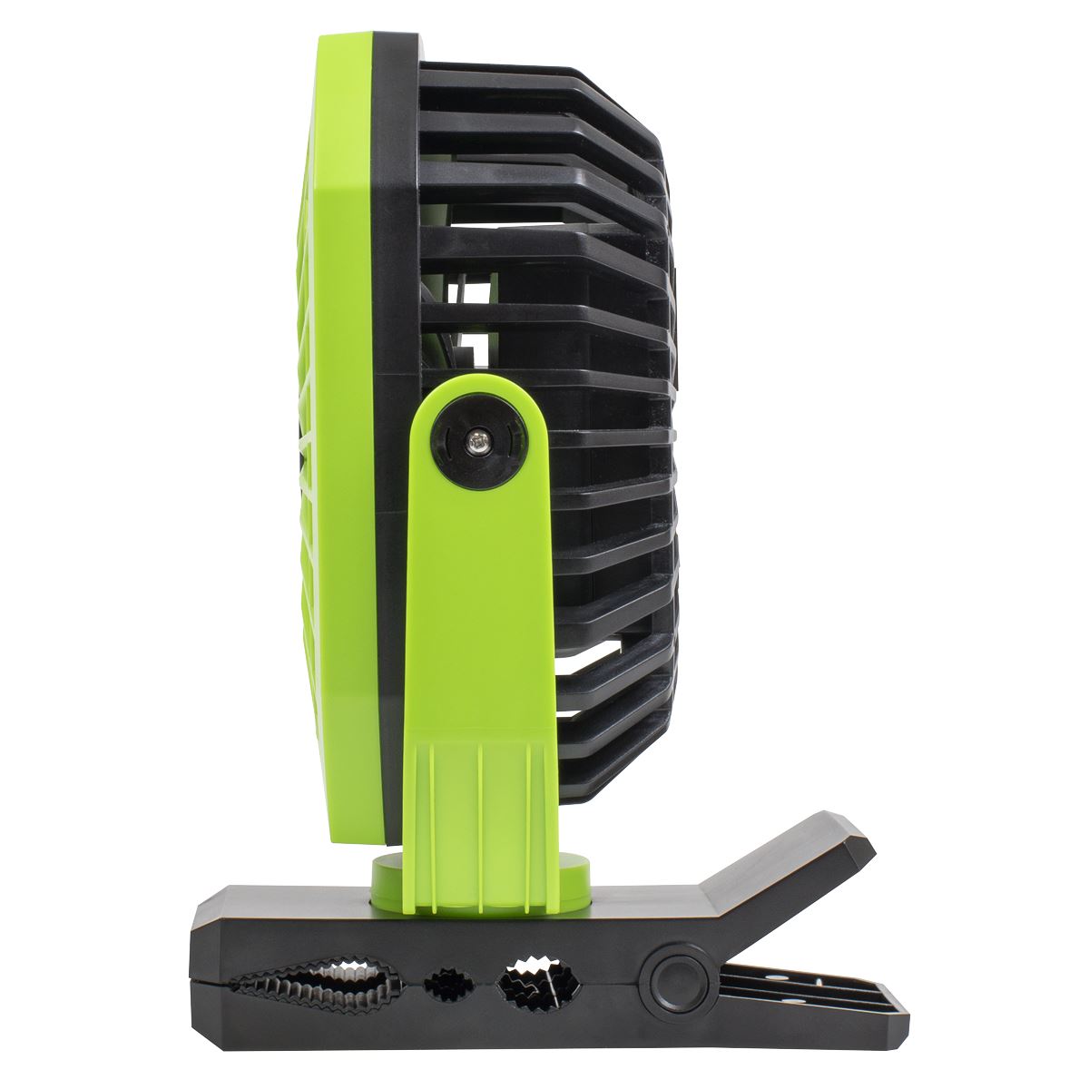Sealey Portable Clip Fan with Worklight 8" 4 Speeds  White Rose Tools