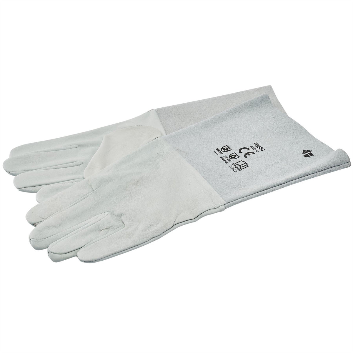 Draper TIG Welders Gloves 70451  White Rose Tools