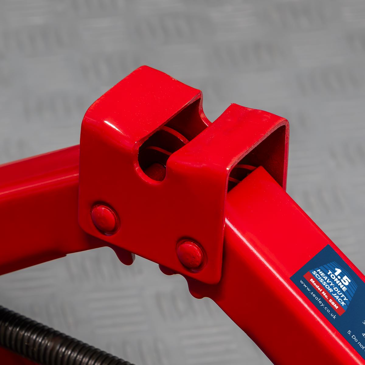 Sealey Heavy-Duty Scissor Jack 1.5 Tonne 