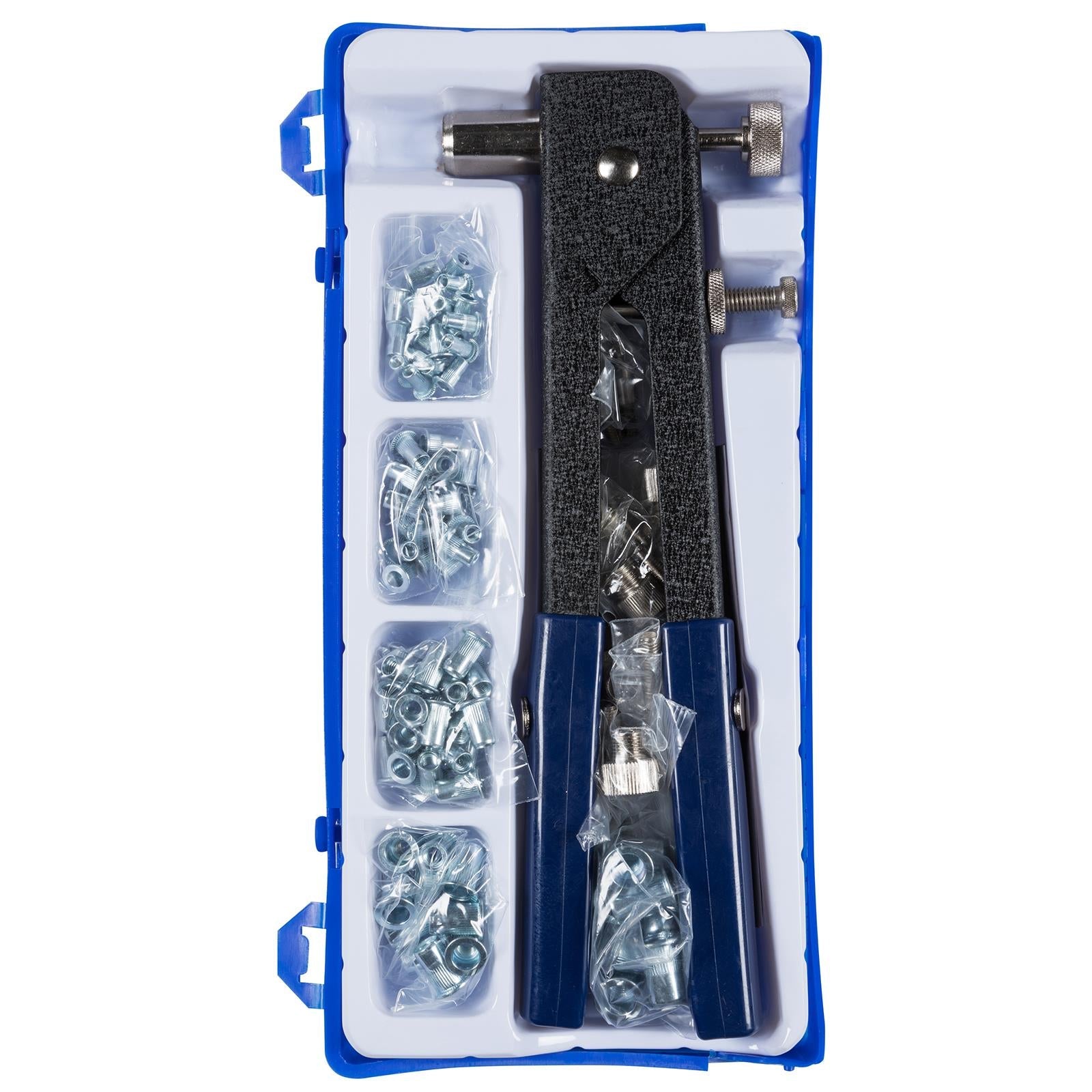 BlueSpot Nut Riveter Kit 86 Piece M3-M8 in Storage Case 