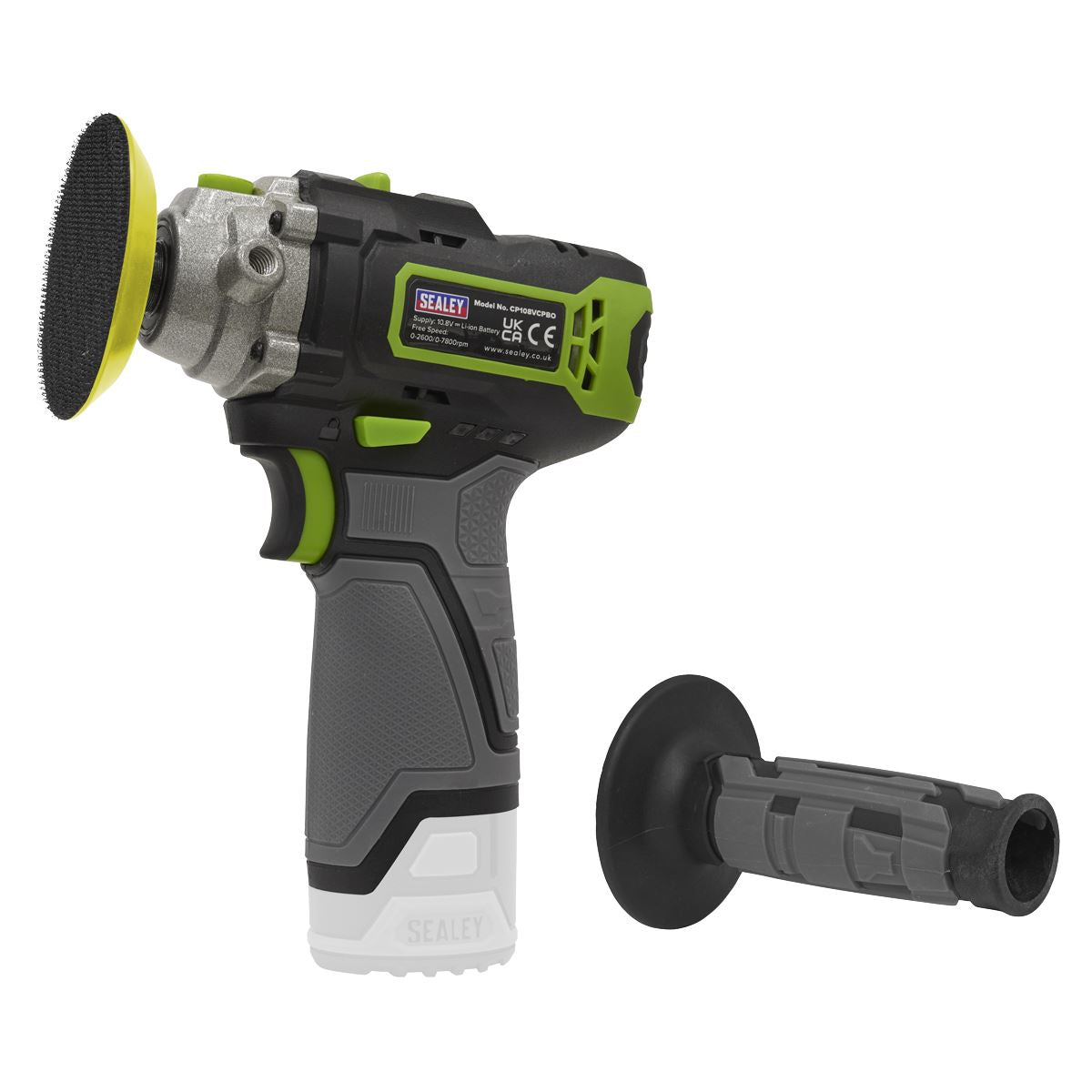Sealey SV10.8 Series 75mm Cordless Polisher 10.8V - Body Only