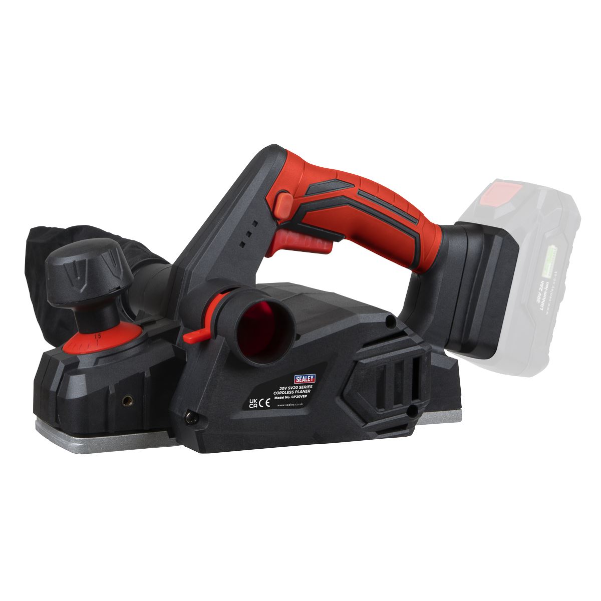 Sealey Cordless Planer 20V SV20 Series 82mm - Body Only 