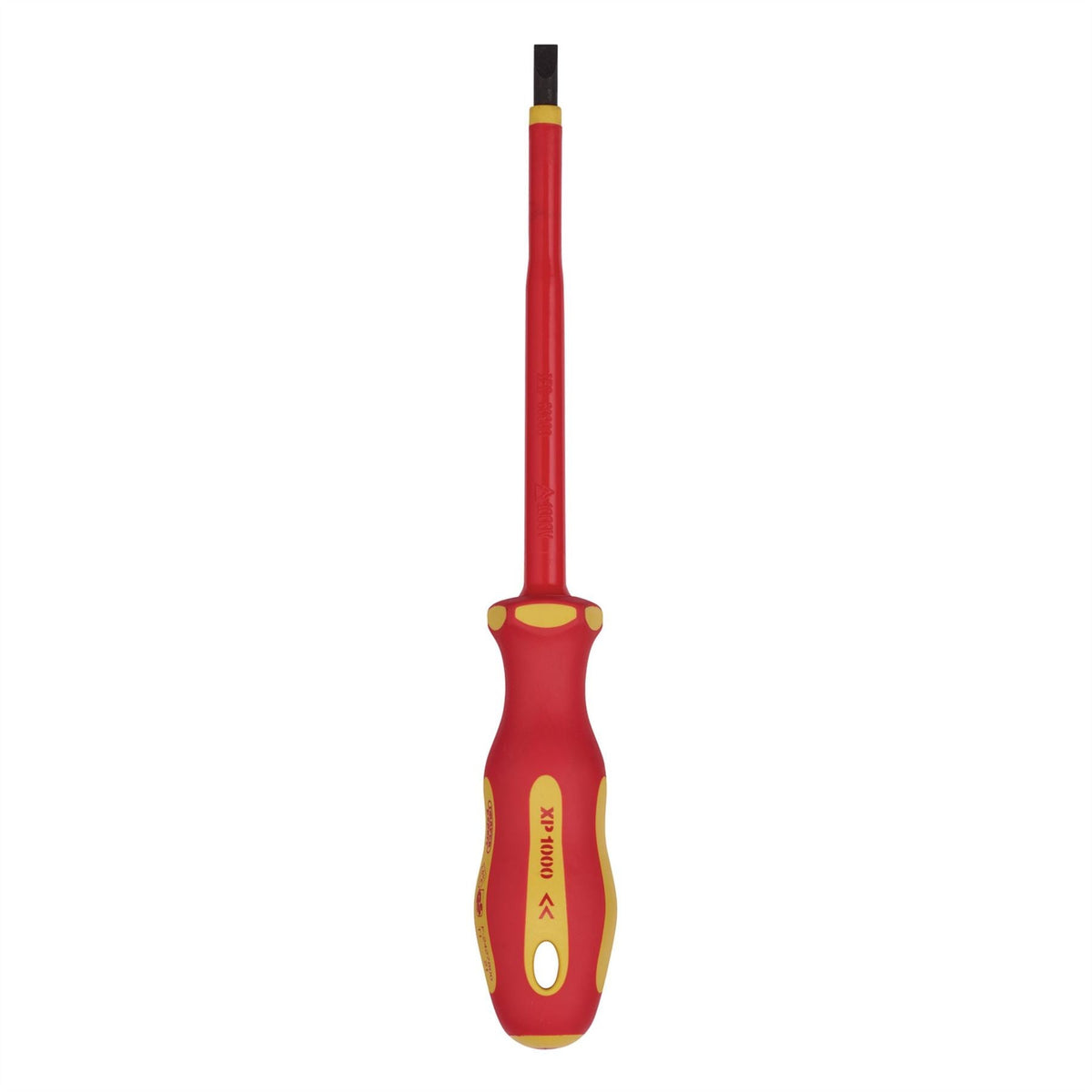 Draper XP1000 VDE Plain Slot Screwdriver 5.5 x 125mm 64419  White Rose Tools