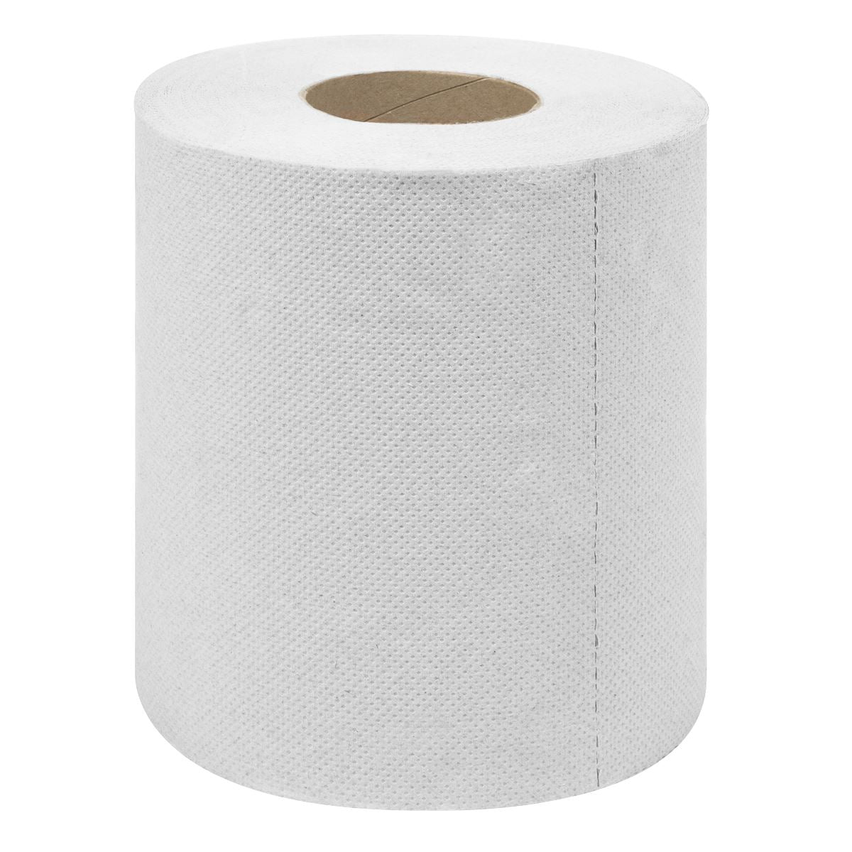 Sealey White Embossed 2-Ply Paper Roll 60m - Pack of 6 