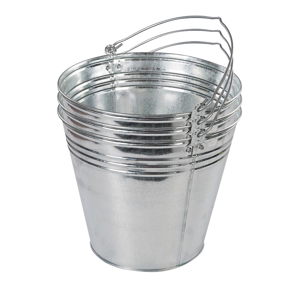 Silverline Galvanised Bucket 3pk 14Ltr 907044