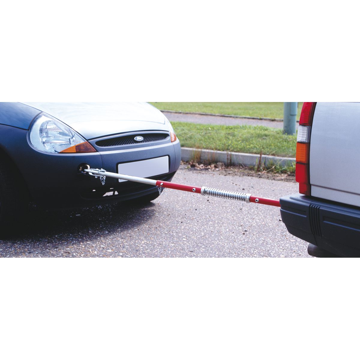 Sealey Tow Pole 2000kg Rolling Load Capacity with Shock Spring