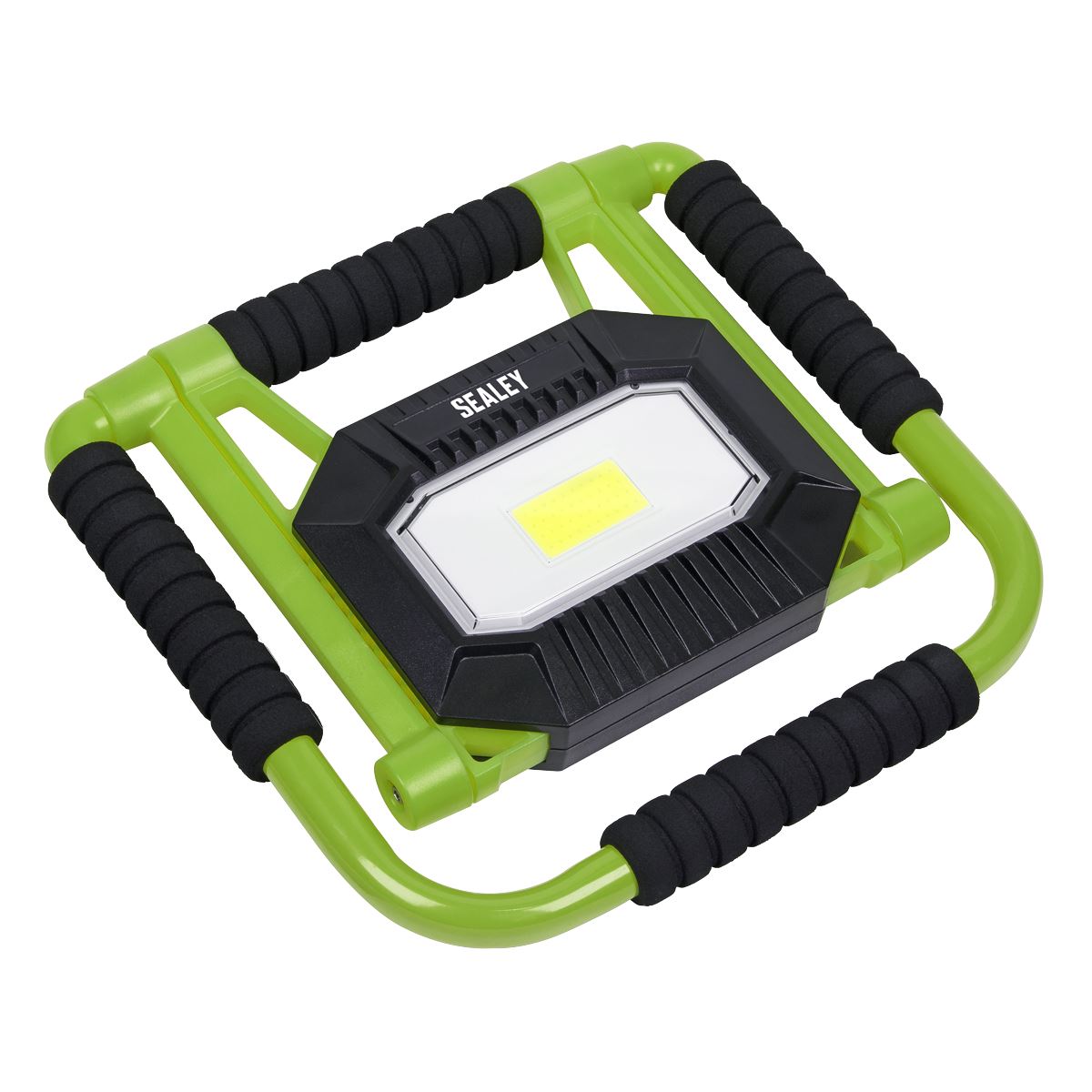 Sealey Rechargeable Portable Fold Flat Floodlight 20W COB LED Lithium-ion 