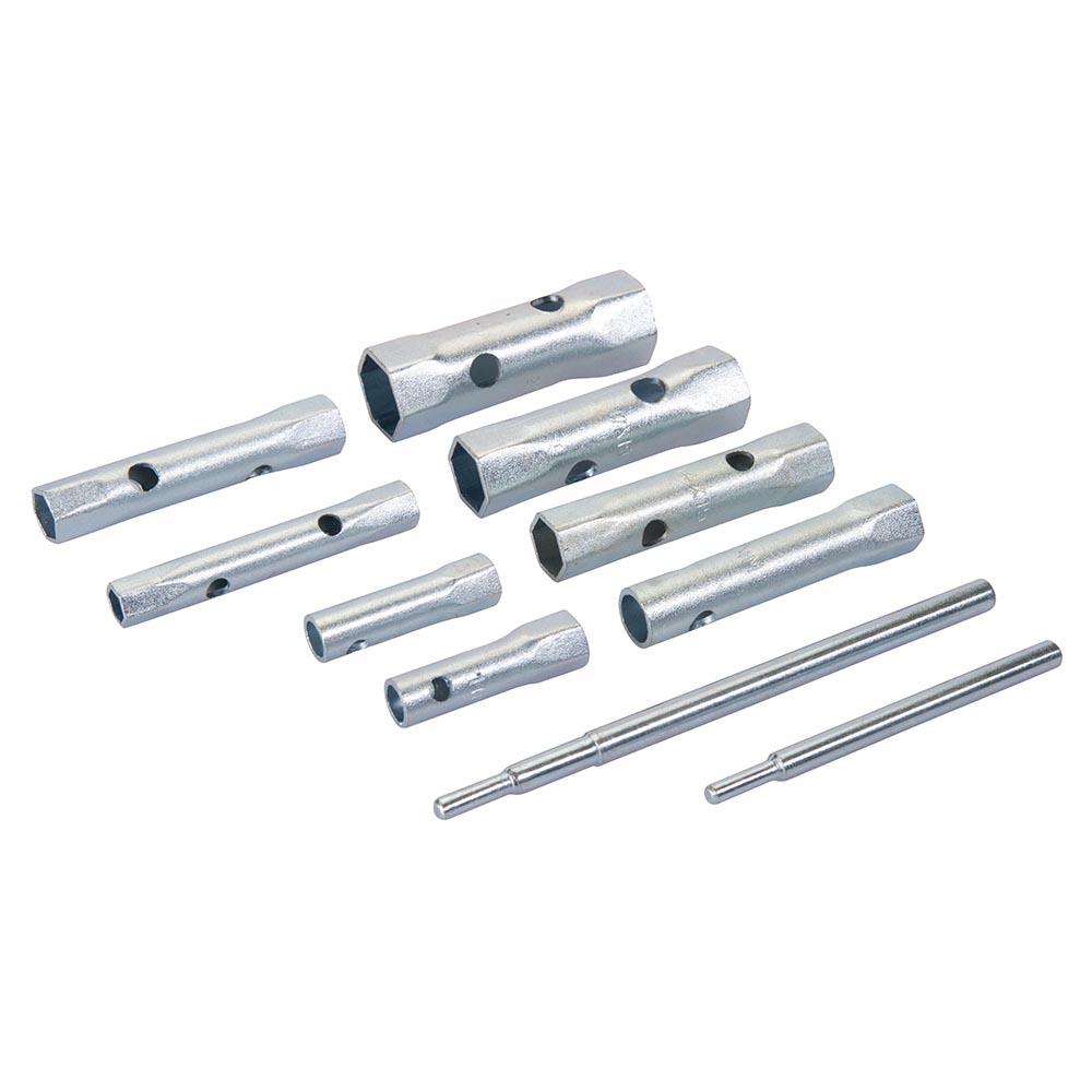 Silverline 8 Piece Metric Box Spanner Set 8-22mm Spark Plug Plumbers Tubular