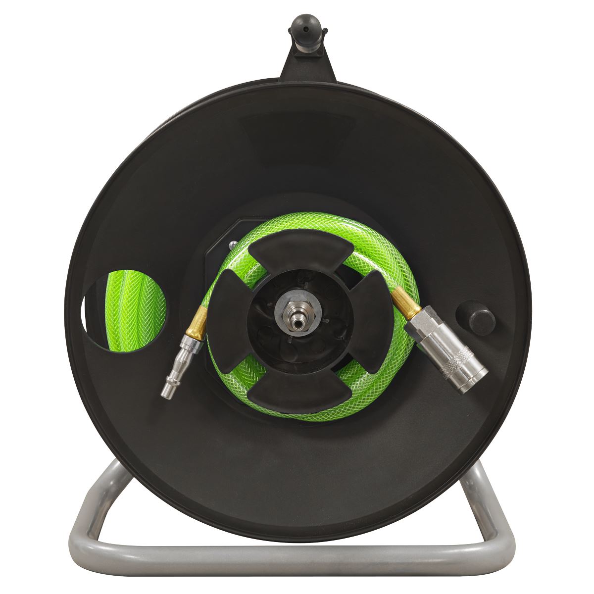 Sealey 20m Portable Manual Air Hose Reel 6mm ID