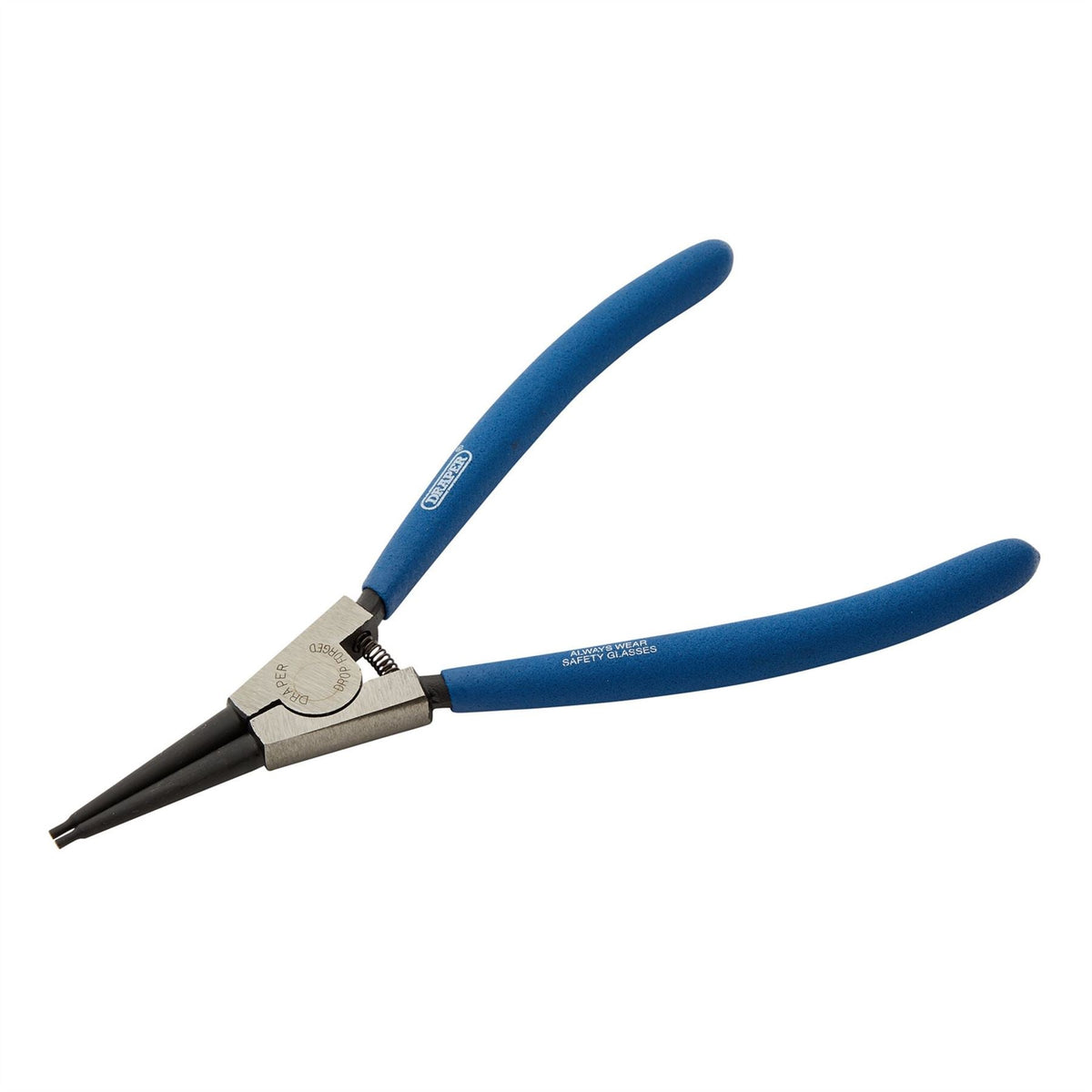 Draper Straight Tip External Circlip Pliers 210mm 56423  White Rose Tools