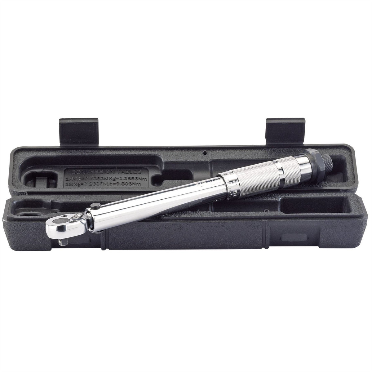 Draper Torque Wrench 1/4" Sq. Dr. 5 - 25Nm 78639  White Rose Tools