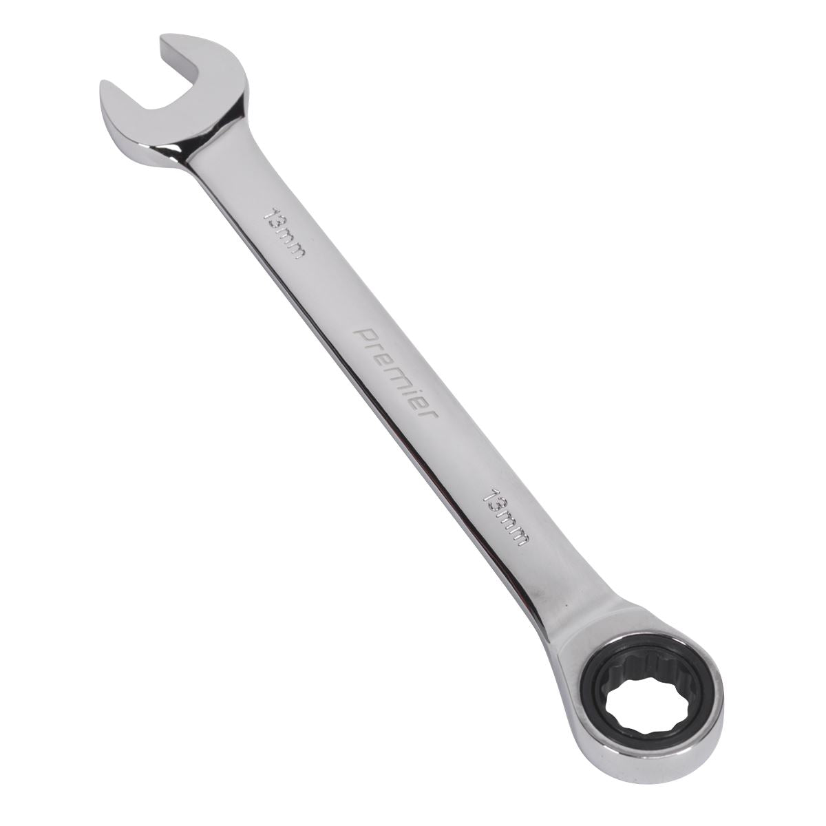 Sealey Premier Ratchet Combination Spanner 13mm