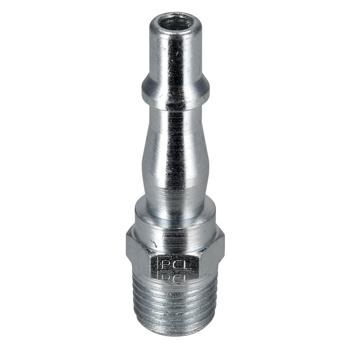 Sealey 5 Pack 1/4" BSPT Male Screwed Bayonet Adaptor Air Line Fitting Connector