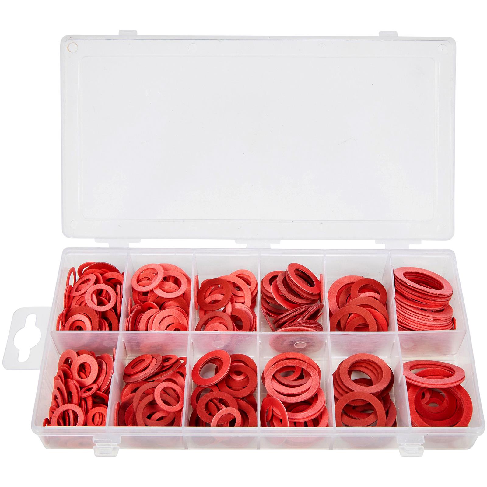 BlueSpot Assorted Fibre Washer Set 600pc 
