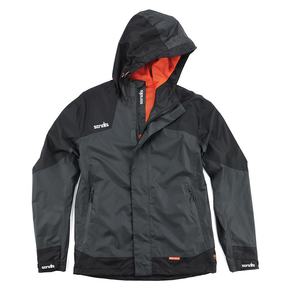 Scruffs Tech Waterproof Jacket Graphite / Black - Choose Size 
