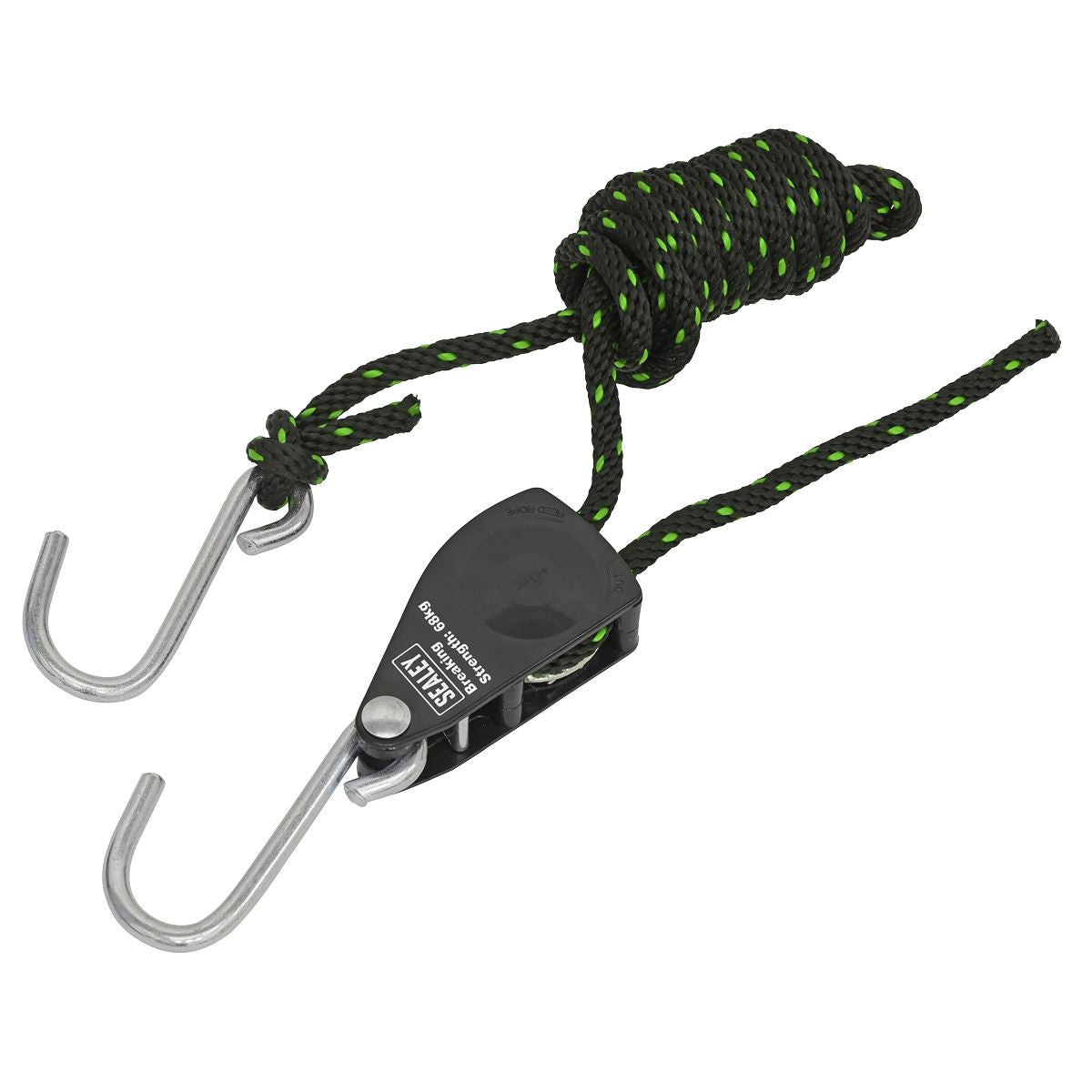 Sealey Parts Hanger/Tie Down Ratchet 2m with S-Shaped Hooks - Pack of 2